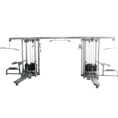 8 Station Multigym + Cable Crossover Commercial