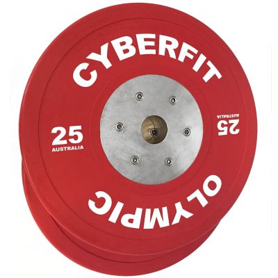 Elite 25kg Olympic Bumper Plates