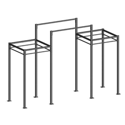 MD3 CrossFX Modular Rack Three Cell Basic