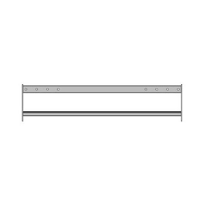 PS01 Short Double Pullup Bar for MD Series Racks