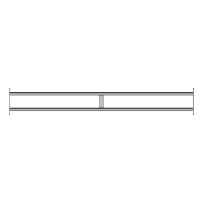PL02 Long Double Pullup Bar for MD Series Racks