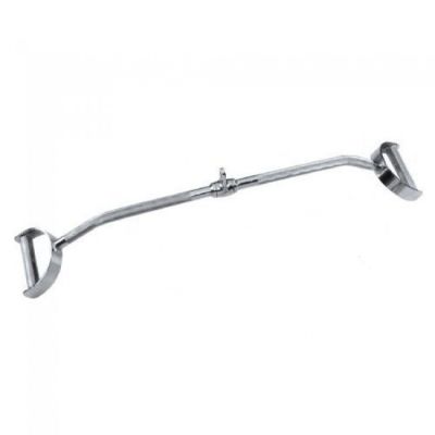 Lat Bar 71cm cambered D Handle Angled Ends
