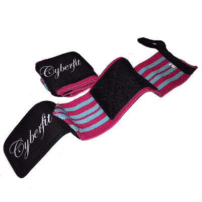 Wrist Wraps Pink-Blue