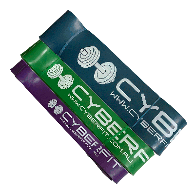 3x Latex Resistance Loop Bands S-L PACK