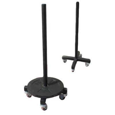 Bumper Plate Stacker Trolley Rack