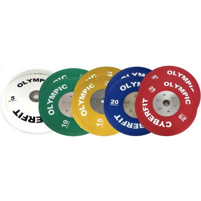 Olympic Bumper Plates Set 150kg ELITE Bumpers