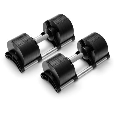 NÜOBELLS 5-80lb (36KG) ADJUSTABLE DUMBBELLS PAIR