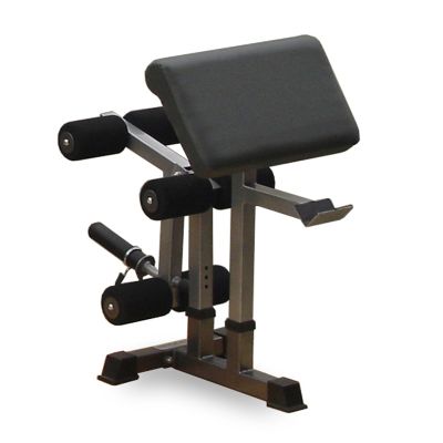 Leg Extension + Preacher Pad with Storage Rack