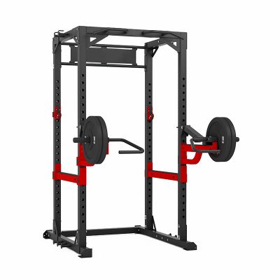Commercial Half Rack Package with Bumper Weights and Bench