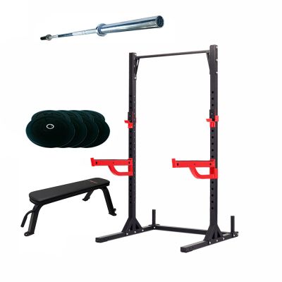 Half-rack-bumper-weight-package-bench