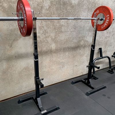 Squat Stands with Safety Rails