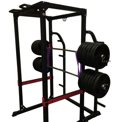 Power Rack with Plate Storage Fully Customisable