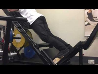 Leg Press Machine Plus Hack Squat with 200kg Rubber Plates