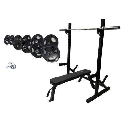 LC1-squat-rack-bench-weight-set