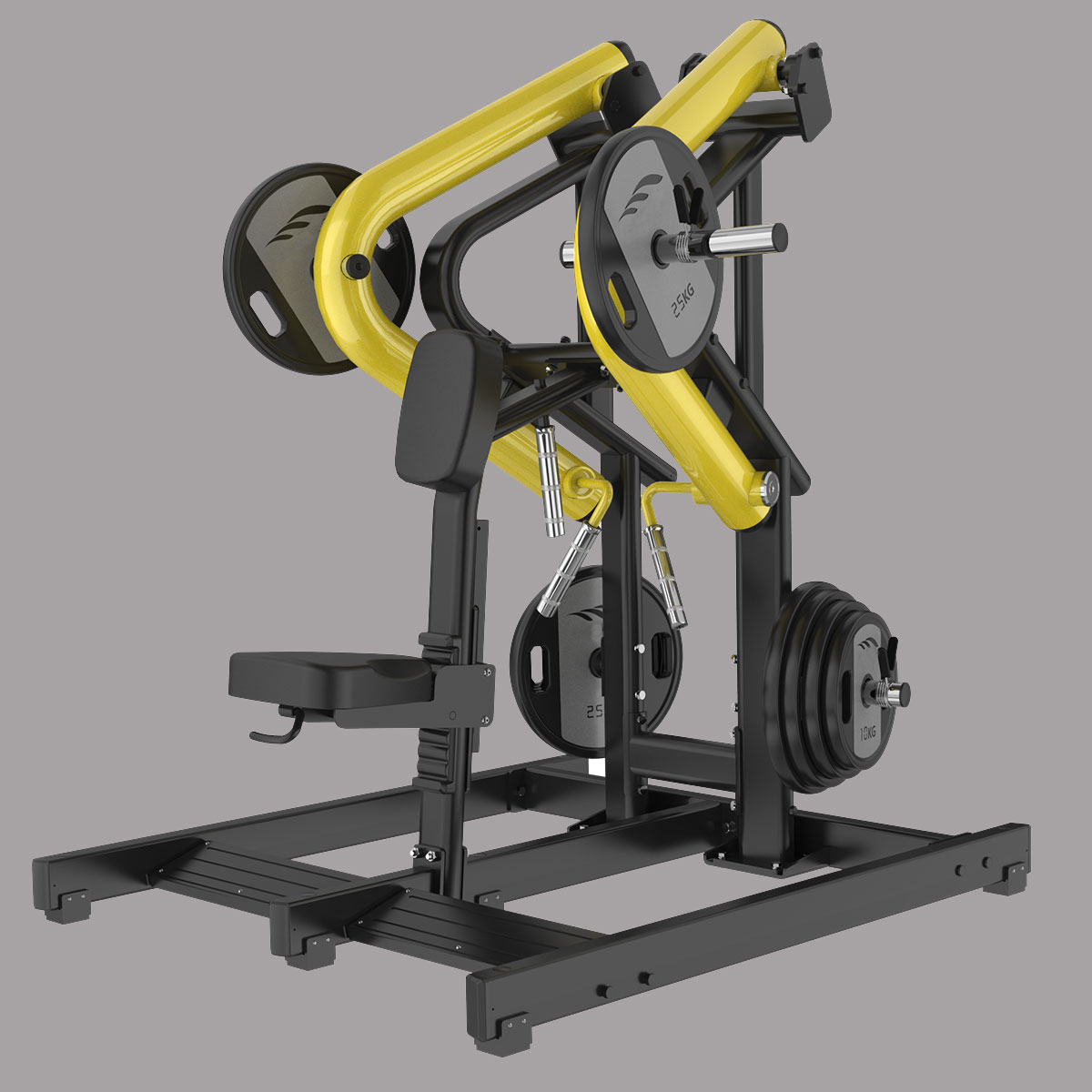 Cyberfit-leverage-seated-row-machine-platinum