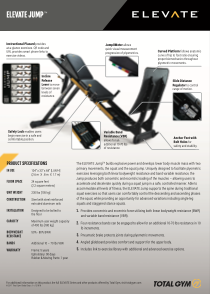 ELEVATE Circuit Brochure