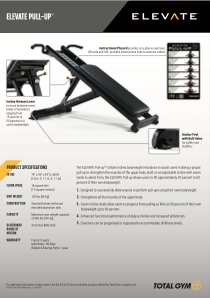 Pull Up Product Sheet