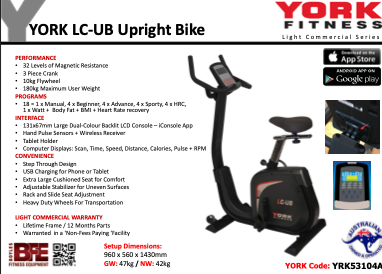 York LC-UB Product Brochure