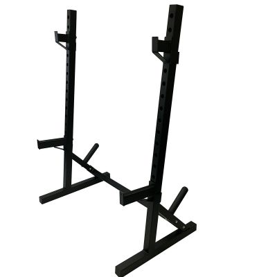 Squat Rack Stands with Plate Racks